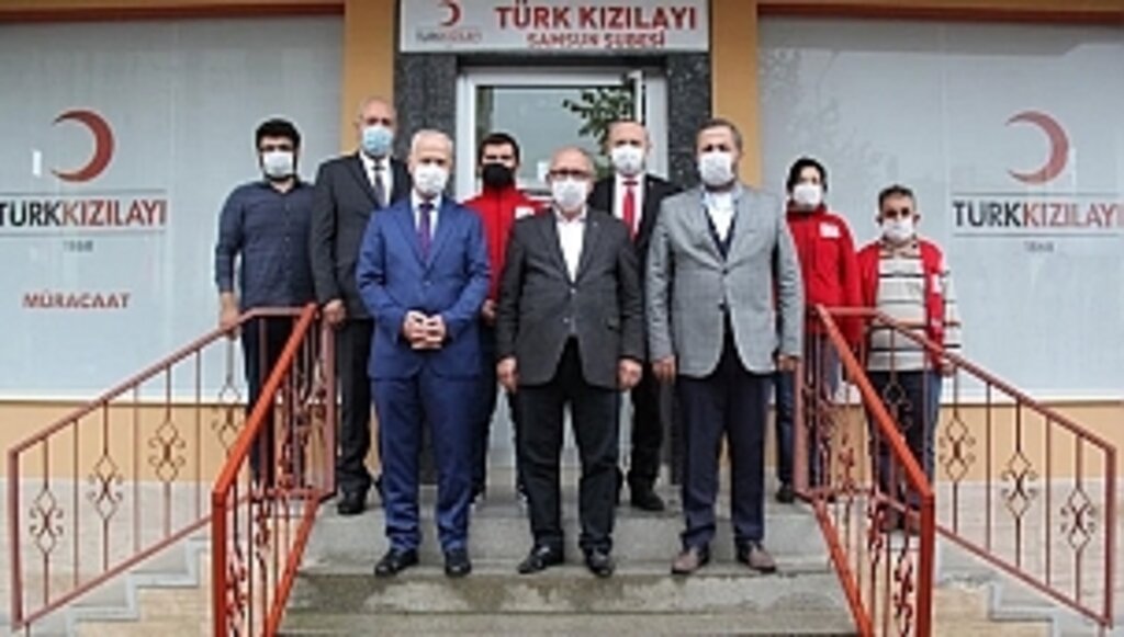Samsun MHP'den Kızılay'a Ziyaret