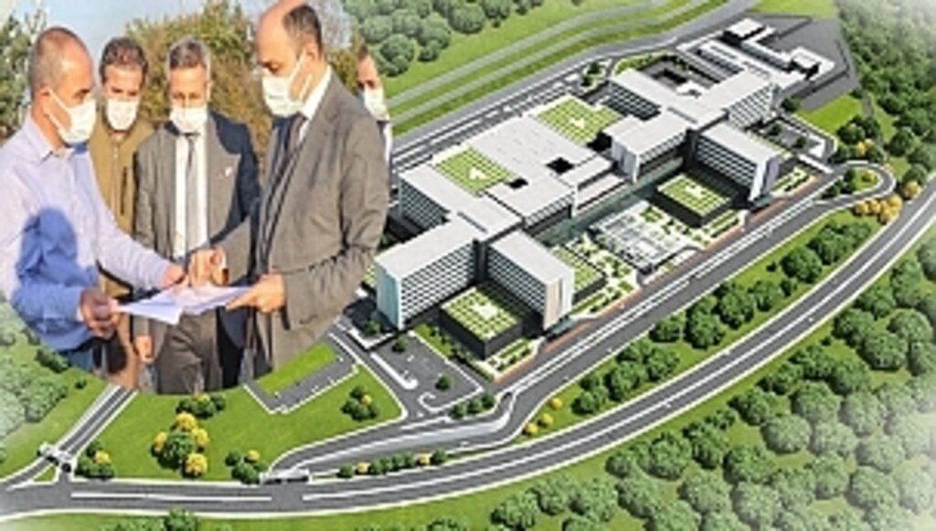 Samsun Şehir Hastanesinin Yer Teslimi Yapıldı