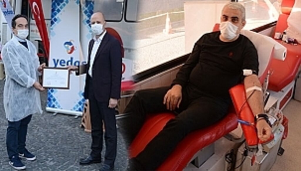 YEDAŞ'tan 'KAN BAĞIŞI' Desteği