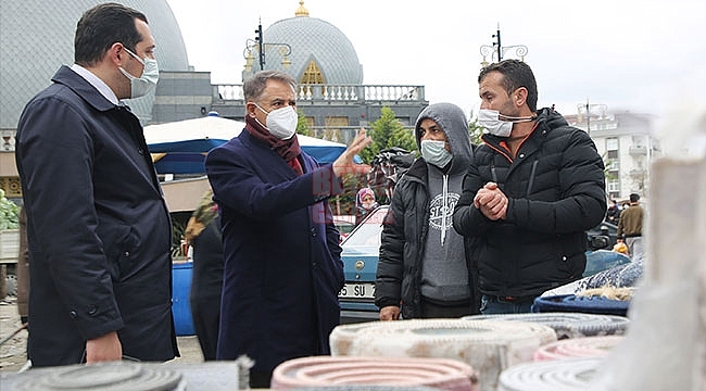 Atakum Belediyesi Pazar Yerlerinde Önlemleri Artırdı