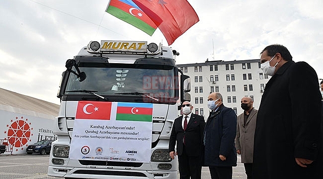 Azerbaycan'a İlaç ve Tıbbi Alet Desteği