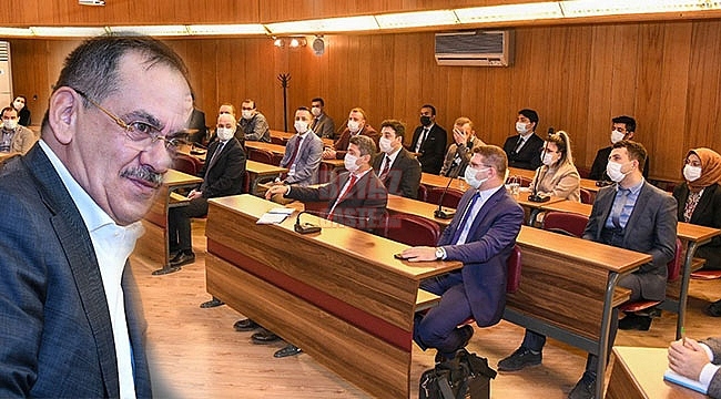 Başkan Demir, Birimlerle Toplantı Yaptı