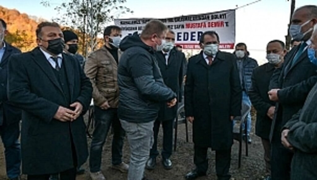 Başkan Demir, Canik'te İncelemelerde Bulundu