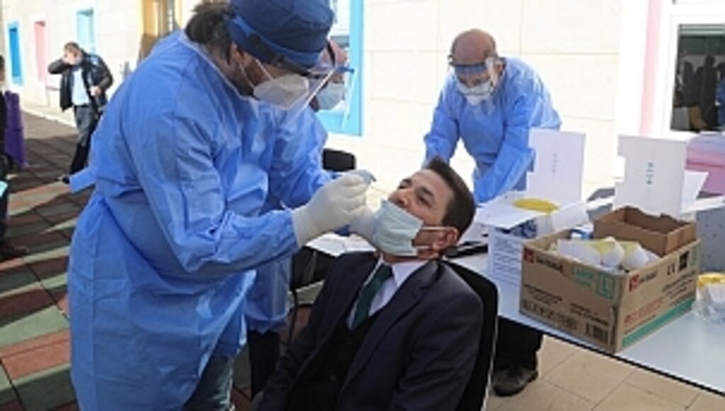 Belediye Çalışanlarına Koronavirüs Testi 