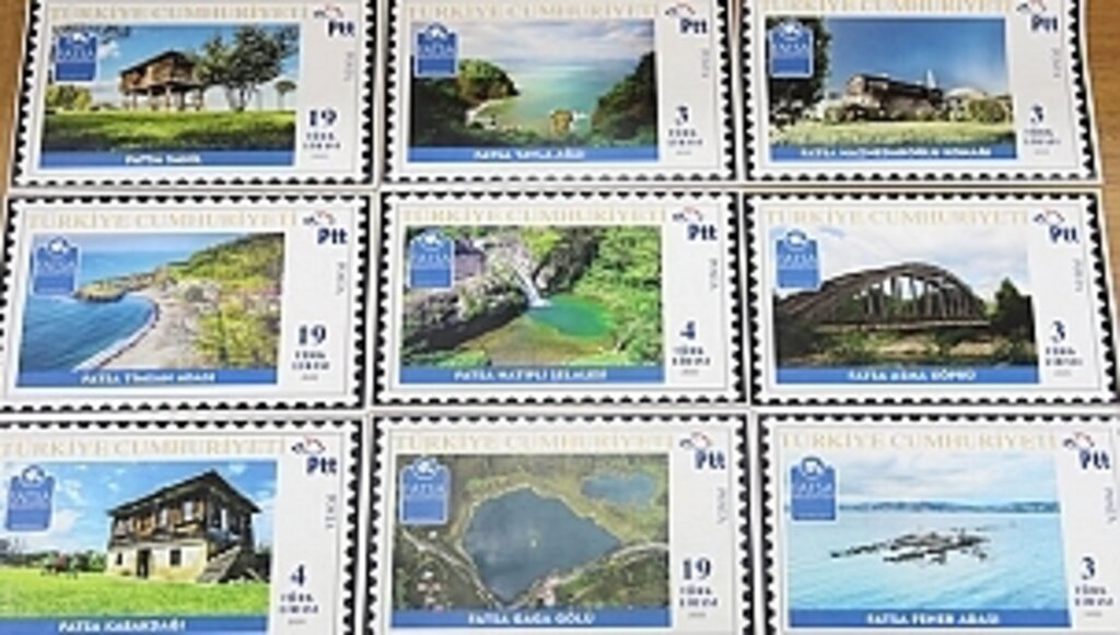 Fatsa'nın Tarihi ve Turistik Güzellikleri Posta Pulunda