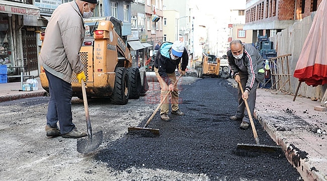 Kısıtlamada Fen İşleri Ekipleri Sahada