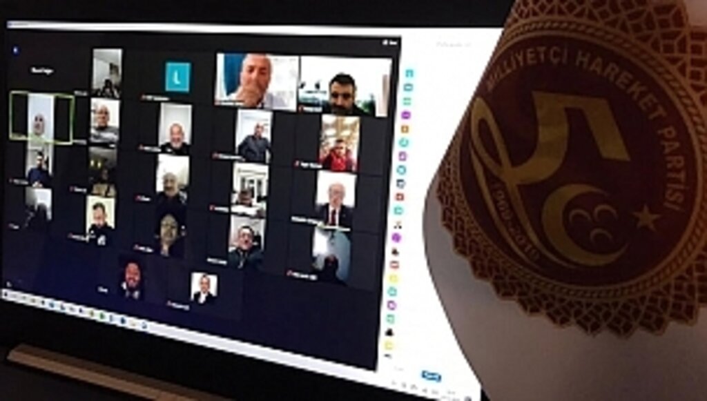 MHP Samsun Telekonferans Yöntemiyle Toplandı