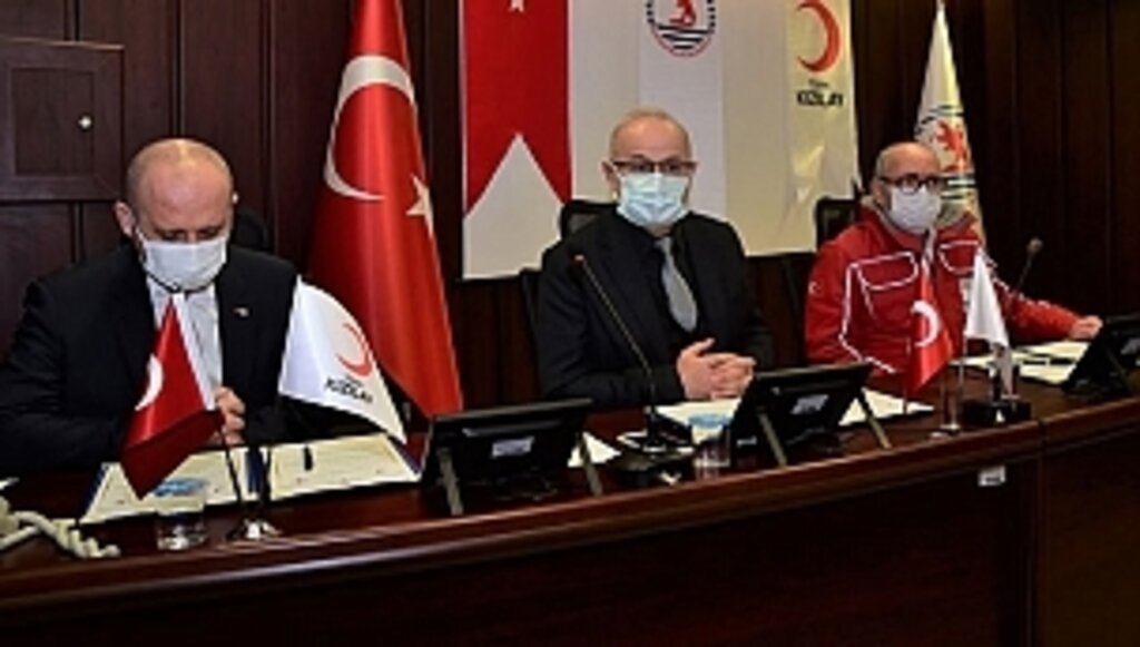 OMÜ ve Türk Kızılay'ı Arasındaki İşbirliği Protokolü Revize Edildi
