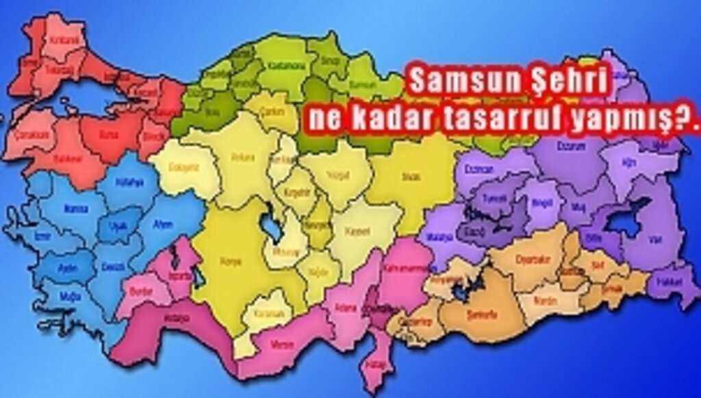 Türkiye'nin En Tasarruflu Şehirleri Belli Oldu!