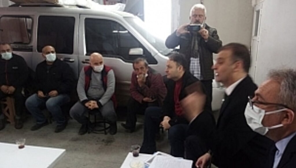 CHP'den Gülsan Sanayi Esnafına Ziyaret