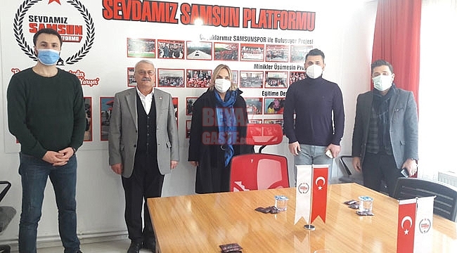 Hancıoğlu'ndan Sevdamız Samsun Platformu'na Ziyaret