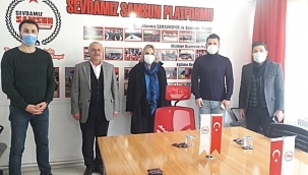 Hancıoğlu'ndan Sevdamız Samsun Platformu'na Ziyaret