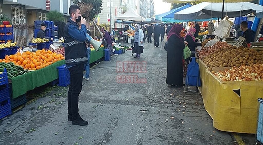 İlkadım Zabıtadan Sesli Koronavirüs Uyarısı!...