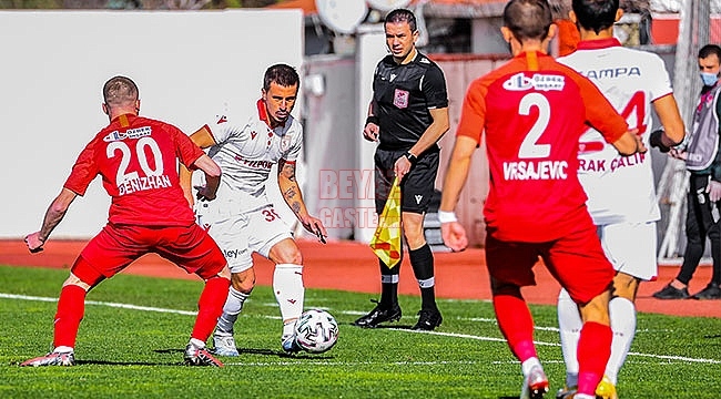 Samsunspor Ümraniye Engeline Takıldı 2-2