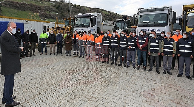 Sandıkçı'dan Saha Ekibine Teşekkür