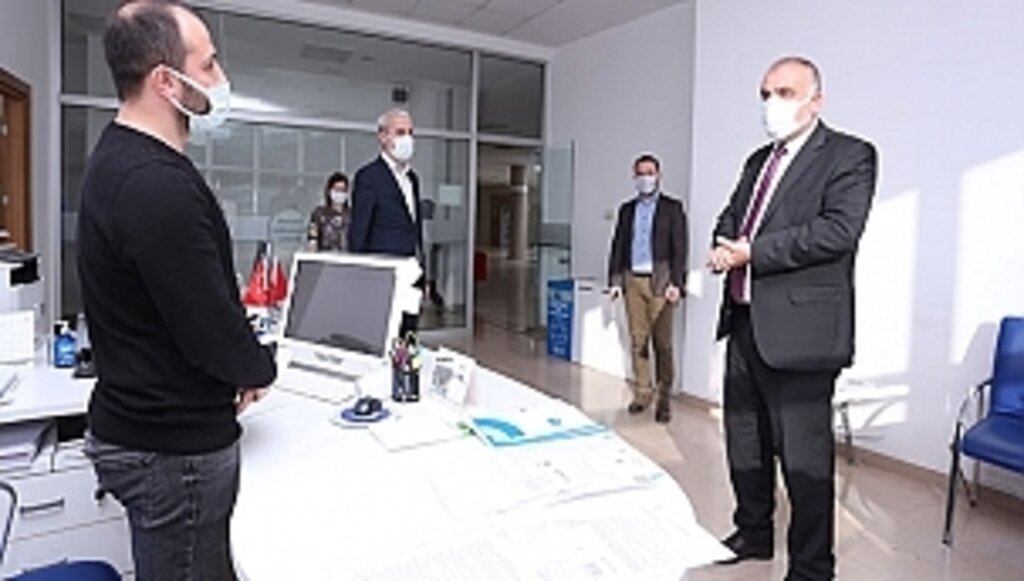 Başkan Sandıkçı, Birimleri Ziyaret Etti