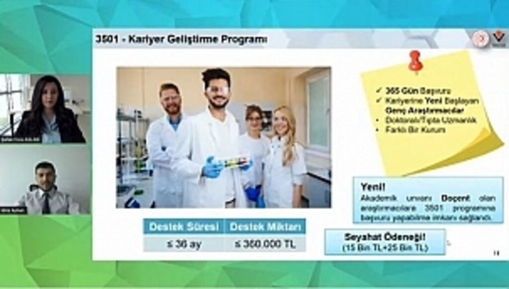 Bölge TTO'lardan Ortak TÜBİTAK 1001 Bilgilendirme Etkinliği