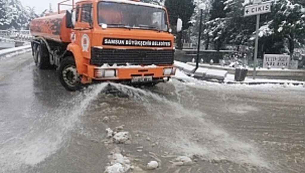 Büyükşehirden Kar Tedbiri