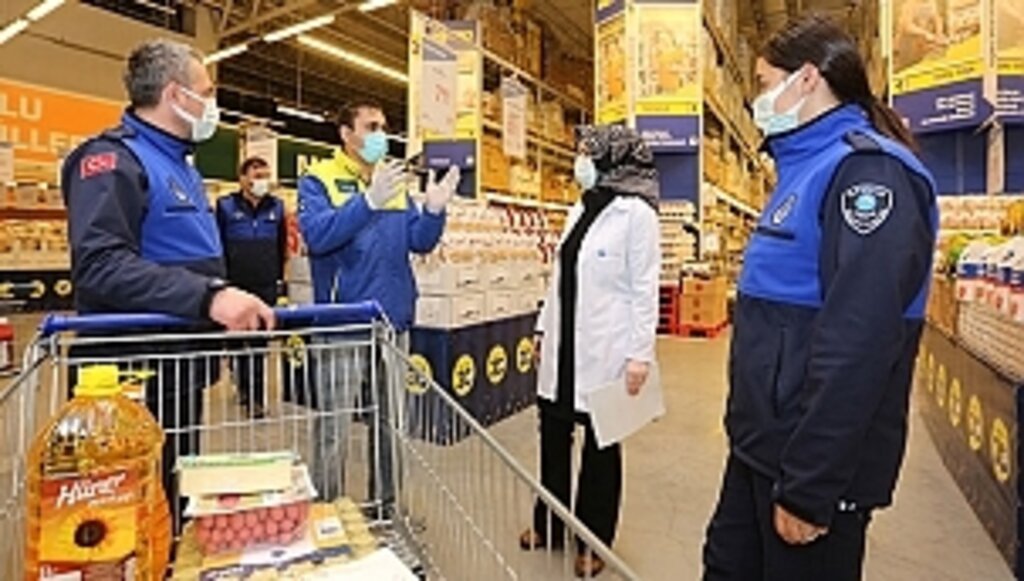 Canik Zabıta İş Başında