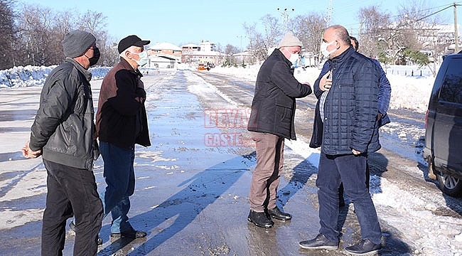 Caniklilerden Sandıkçı'ya Hizmet Teşekkürü