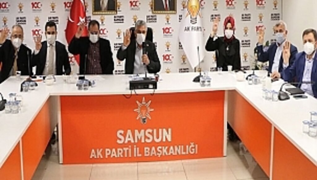 Cumhurbaşkanımıza Samsun'da Destek Çok Güçlü