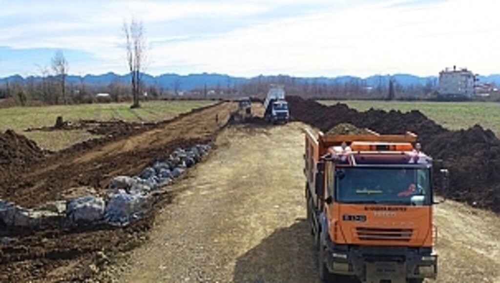 Terme Bulvar Yolu Yılsonunda Hizmete Açılıyor