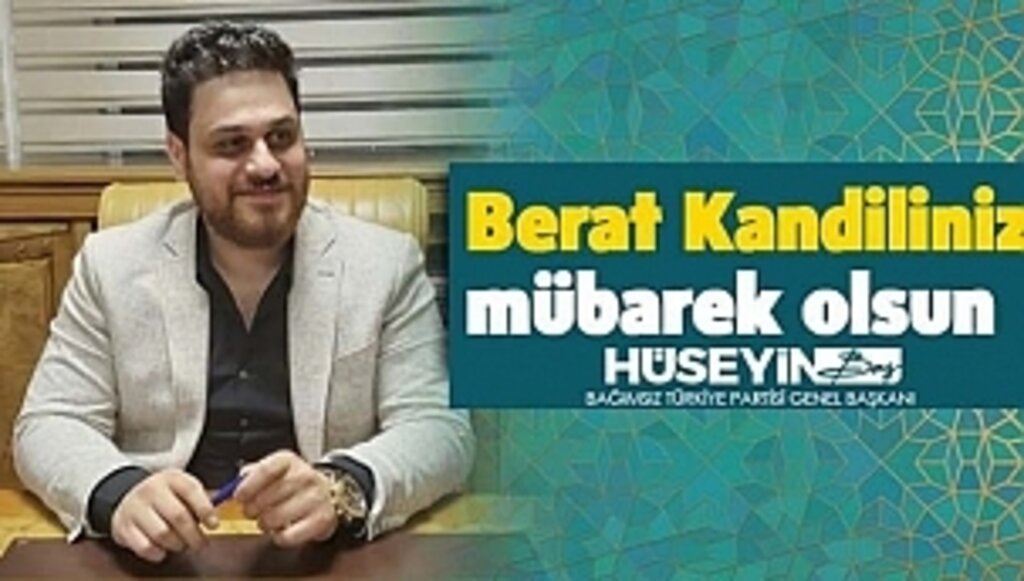 BTP liderinden Berat Kandili mesajı