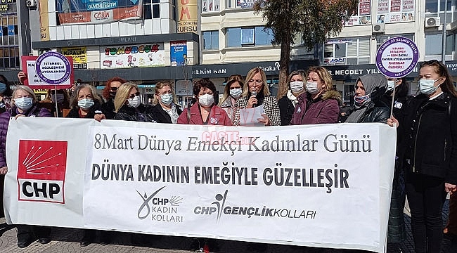 CHP Kadın Kollarının 8 Mart Açıklaması