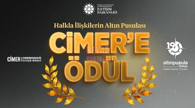 CİMER "Altın Pusula" Ödülü Kazandı