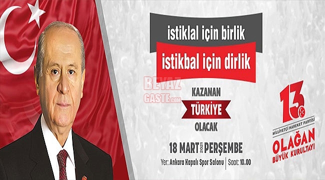 MHP Samsun İl Başkanlığı Büyük Kurultaya Hazır!