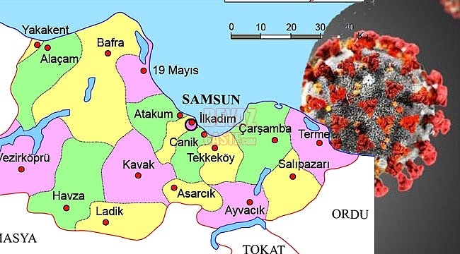 Samsun, Çok Yüksek Riskli İller Arasında!... 