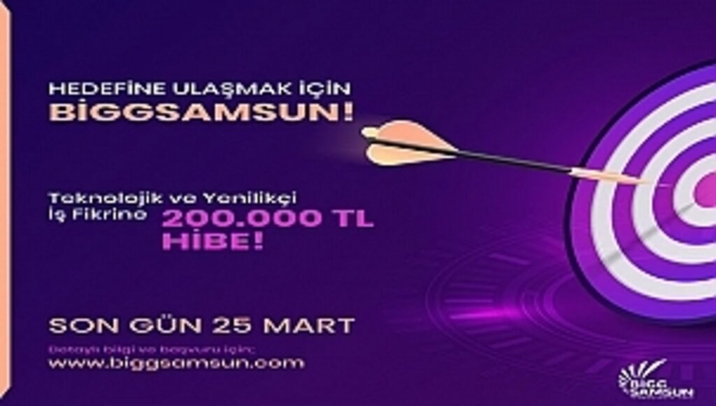 Teknolojik ve Yenilikçi İş Fikrine 200 Bin Tl Hibe BiggSamsun'da!