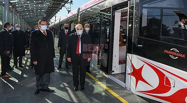 Tramvay ve Otobüslerde Denetim Yaptı