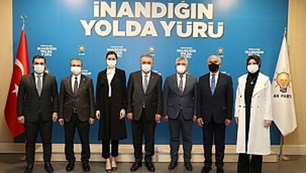 Ak Parti Samsun'dan Genel Merkez'de Ziyaret Turu
