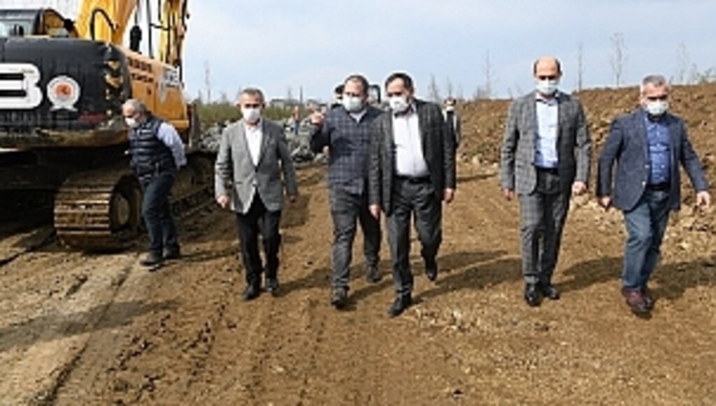 Başkan Demir, Terme'de İncelemelerde Bulundu