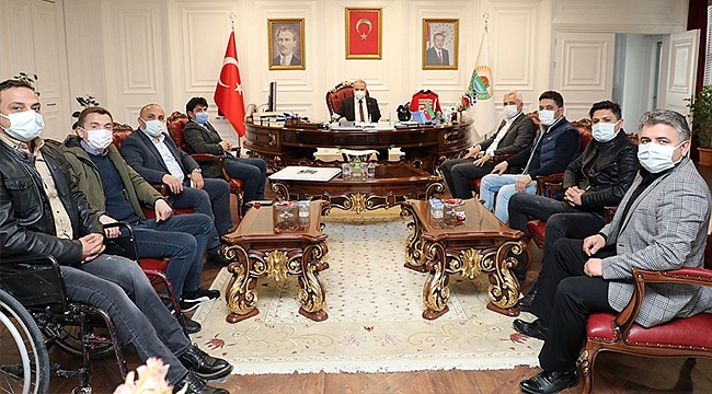 Deva Partisi İlçe Yönetiminden Başkan Demirtaş'a Ziyaret 