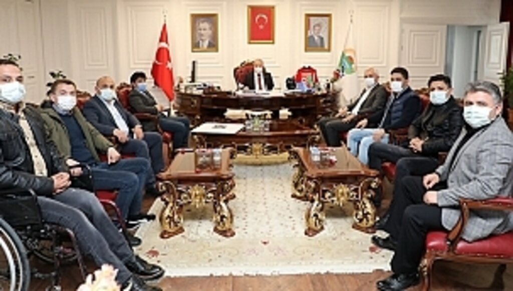 Deva Partisi İlçe Yönetiminden Başkan Demirtaş'a Ziyaret 