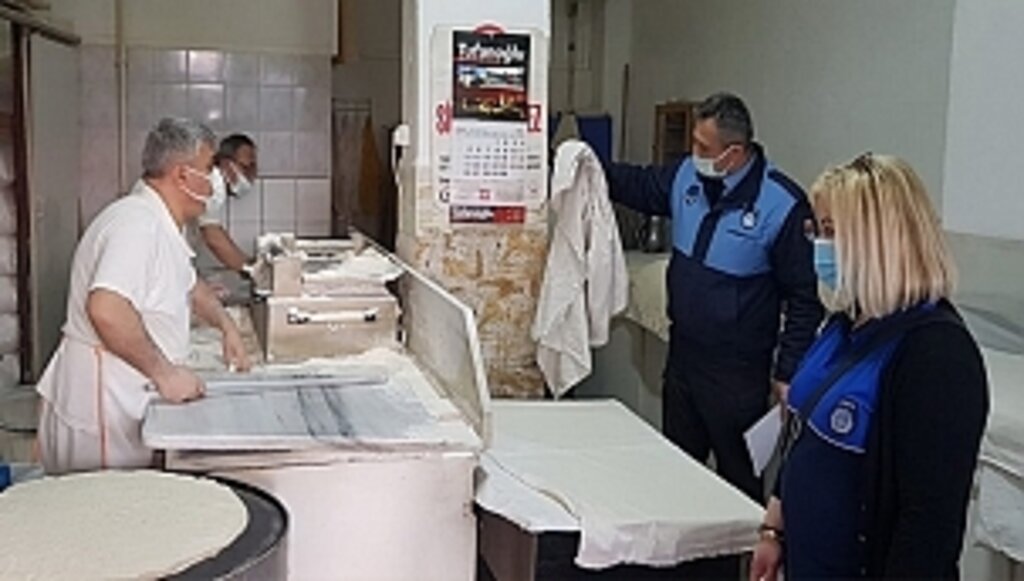 Dinamik Denetimler Kapsamında Unlu Mamül ve Yufkacılar Denetlendi