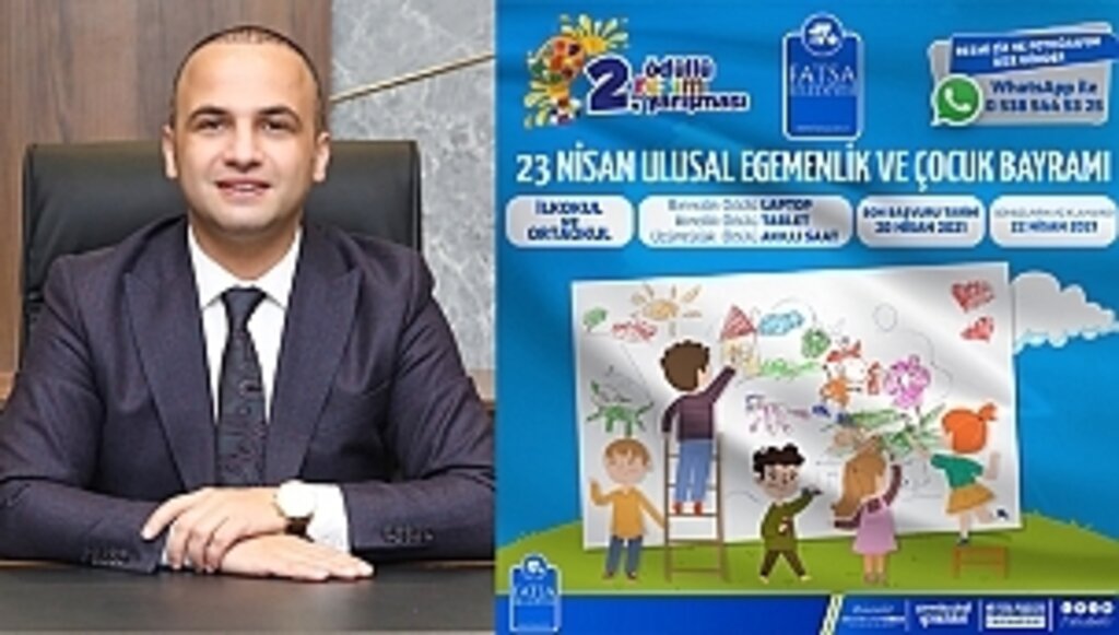 Fatsa Belediyesi, 23 Nisan Ödüllü İkinci Resim Yarışması Düzenliyor
