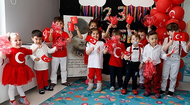 İlkadımlı Minikler 23 Nisanı Kutladı