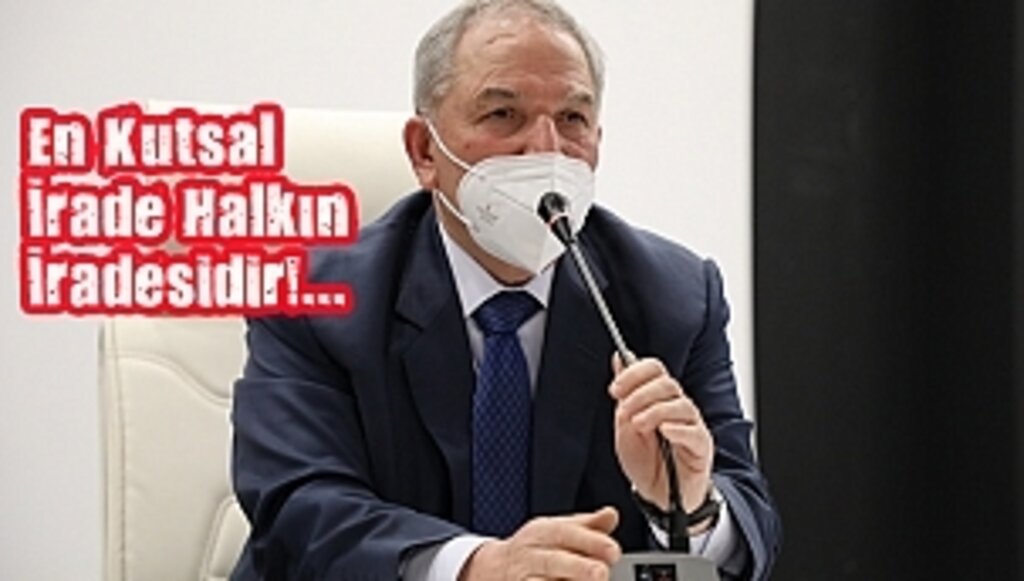 Meclis Toplantısında Emekli Amirallerin Bildirisini Kınadı