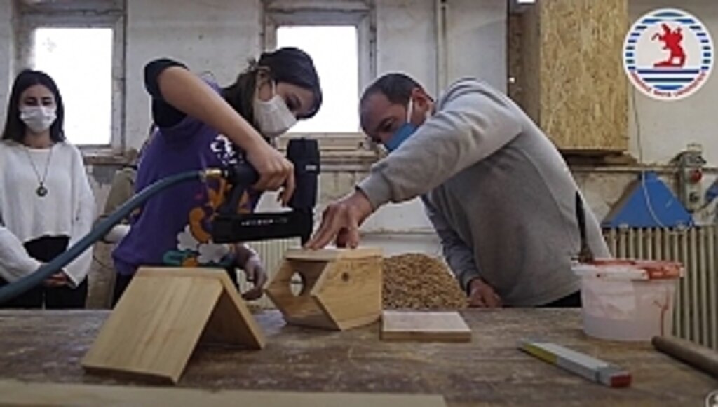 OMÜ Çevre Topluluğu Gerçekleştirdiği Projeyle Kuş Evleri Yaptı