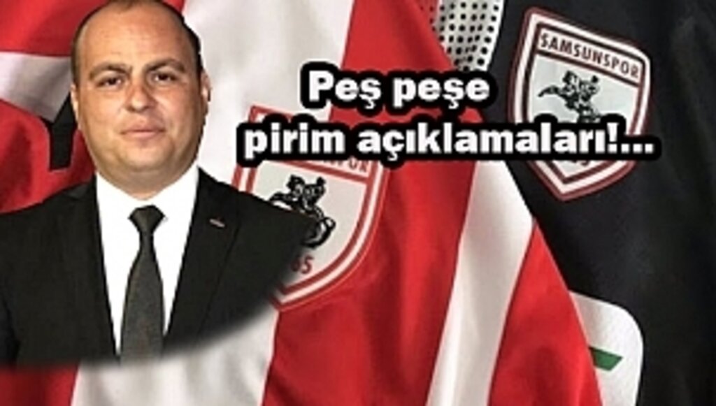 Samsunspor'a 55 Bin TL. Süper Lig Prim Sözü!...