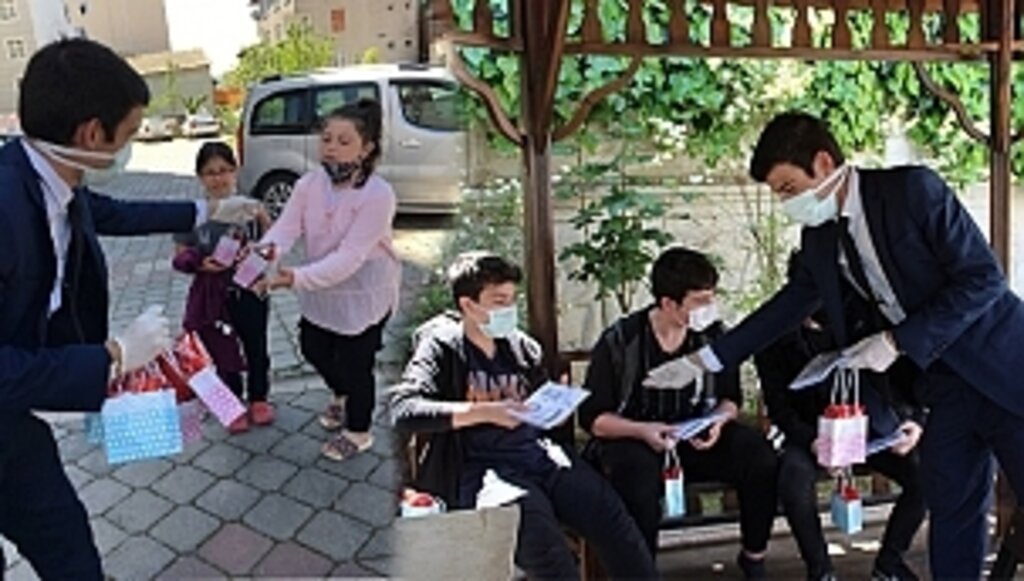 1965 Samsunspor Derneği çocukları unutmadı