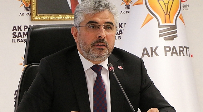 Ak Parti Samsun'dan Filistin'e Yardım Eli