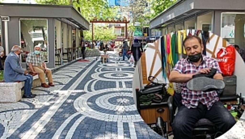 Ayakkabı Boyacılarının Yeni Lostra Salonu Hizmete Girdi