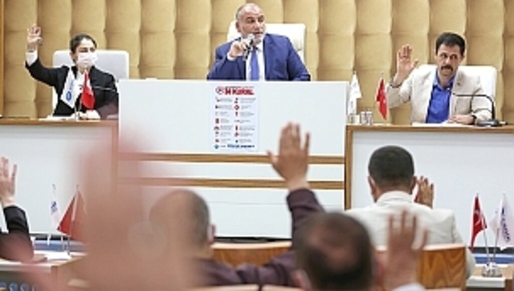 Canik Belediye Meclisi'nden Filistin'e Destek