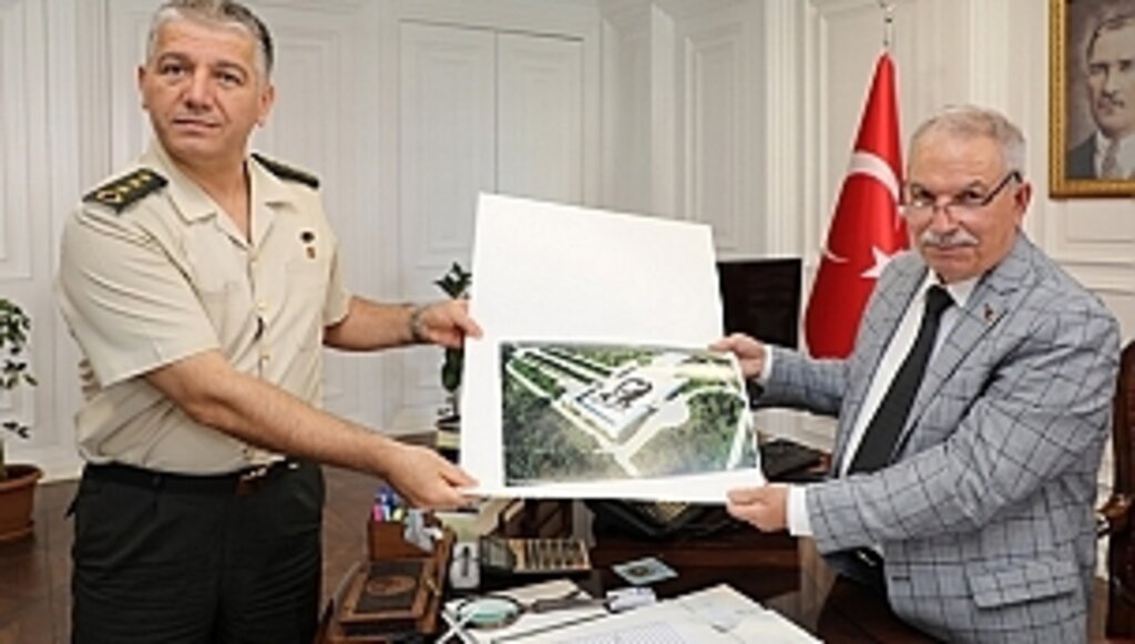 Çorum Garnizon Komutanı Ferhat Işık Başkan Demirtaş'ı Ziyaret Etti