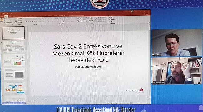 OMÜ KÖKMER COVİD 19 Tedavisinde Mezenkimal Kök Hücrelerin Etkisini Ele Aldı