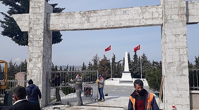 Şehitliklere ve Tarihi Mekanlar Bakıma Alındı!... 